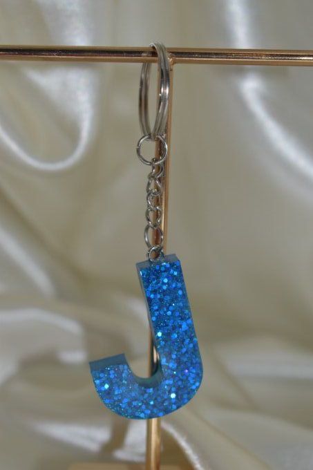 Alphabet paillettes lettre J